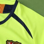 ⁦0506 season FC Barcelona / Barça away retro Fan version⁩ - الصورة ⁦4⁩