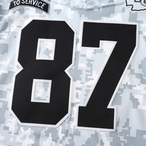 2024 NFL Kansas City Chiefs Tribute Version 87#KELCE - Imagem 6