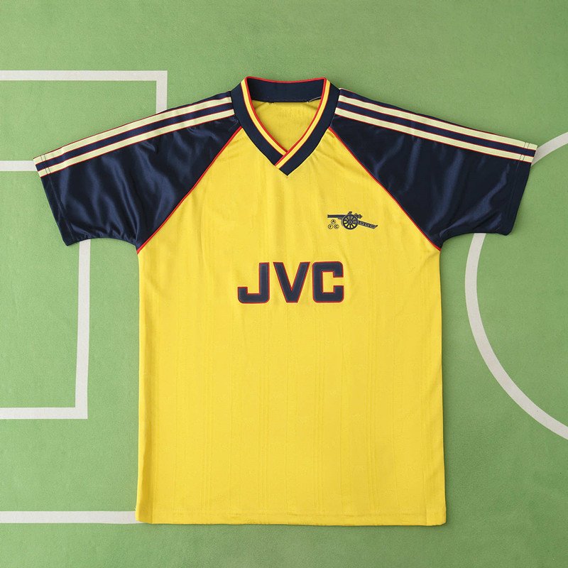 abadb353e3 8890 season Arsenal F.C. away retro Fan version – Image 1