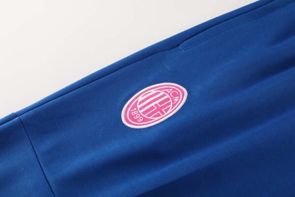 2425 A.C. Milan blue Long zipper jacket set – Image 8
