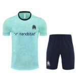 2526 season Olympique de Marseille Training clothes suit Short sleeve Fan version