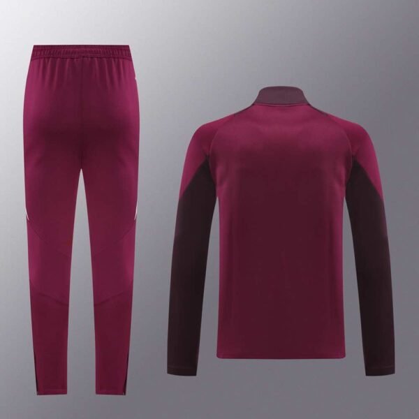 2425 Fußball-Club Bayern München red Long zipper jacket set - Billede 10