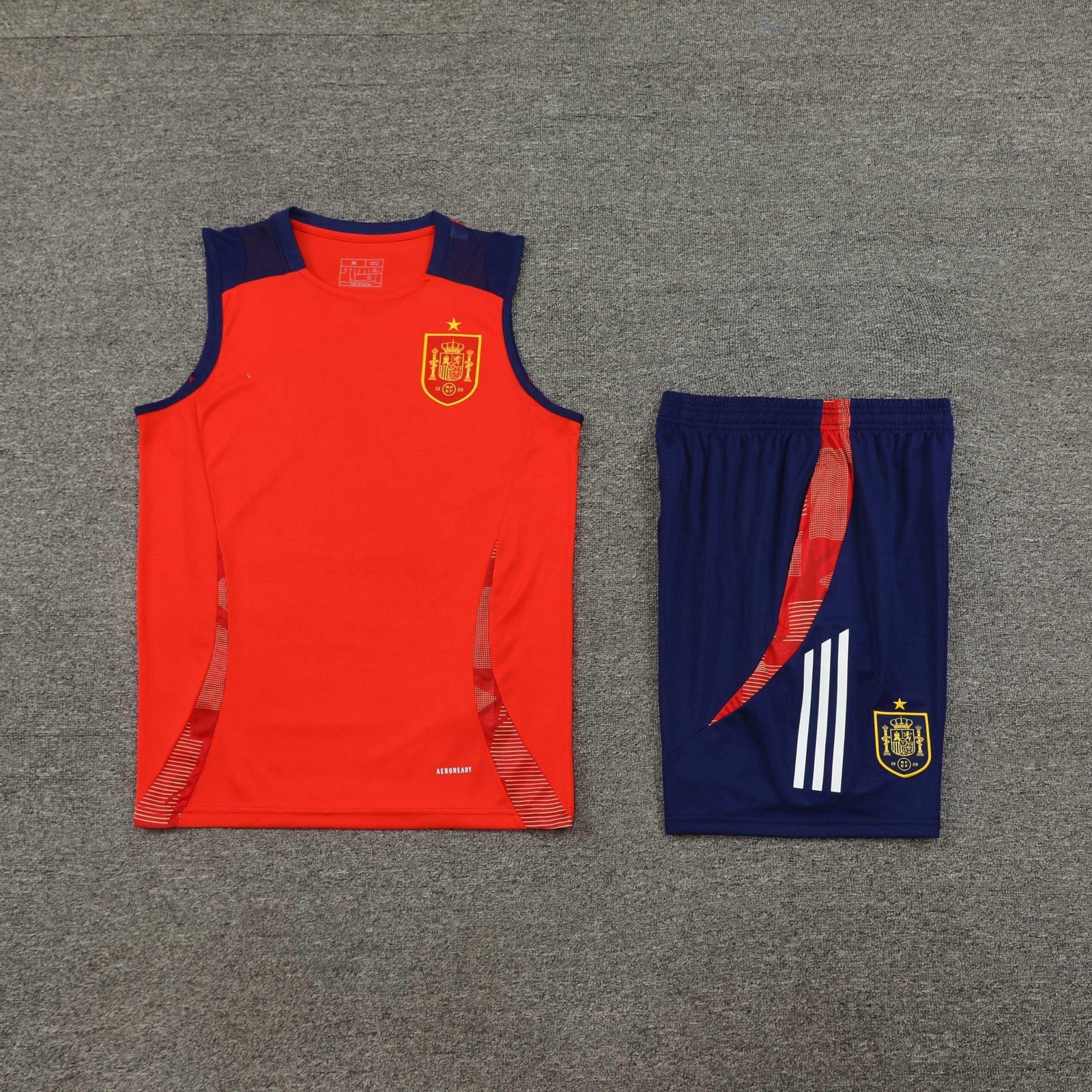 b63707dbcf 2425 Spain Training clothes suit vest Fan version - Imagem 1