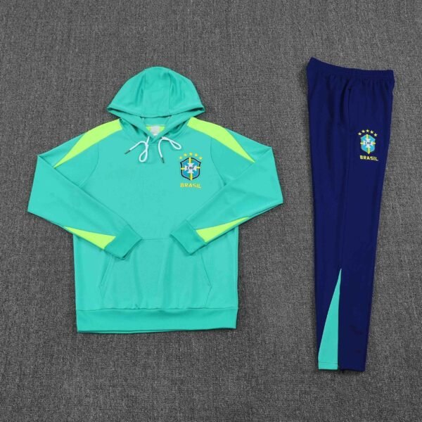 2526 season Brazil Training suit hooded set - Afbeelding 6