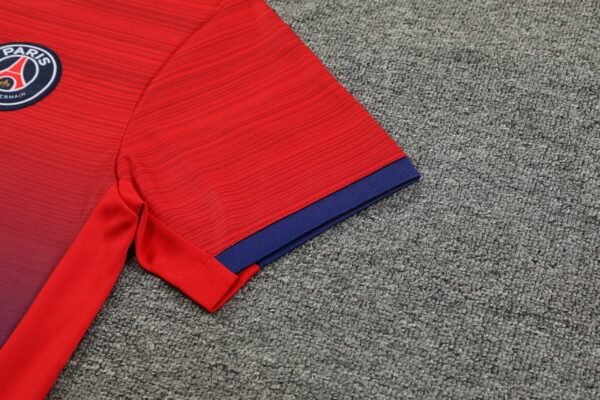 2425 Paris Saint-Germain F.C. Training clothes suit Short sleeve Fan version - Imagem 4