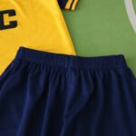 ⁦9697 season Arsenal F.C. away retro Kids kit⁩ - الصورة ⁦10⁩