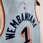 NBA San Antonio Spurs 1#WEMBANYAMA - Afbeelding 5