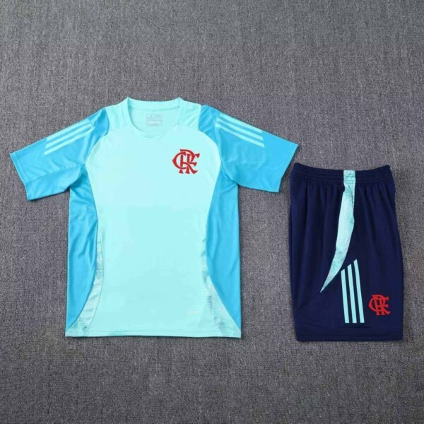 2526 season CR Flamengo Training clothes suit Short sleeve Fan version - Billede 5