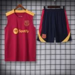 2425 FC Barcelona / Barça Training clothes suit vest Fan version