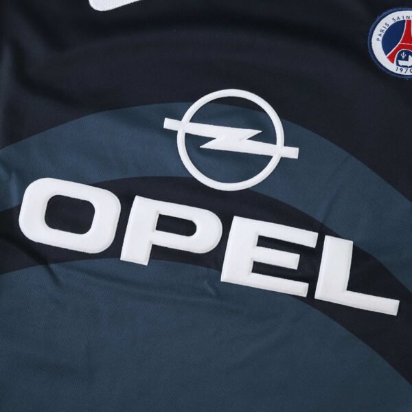 2001 season Paris Saint-Germain F.C. third retro Kids kit - Imagem 9
