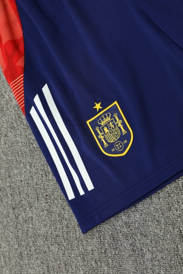 2425 Spain Training clothes suit Short sleeve Fan version - Imagen 2