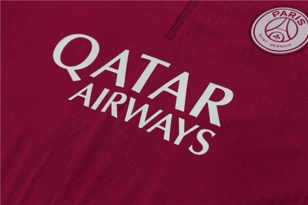 2425 Paris Saint-Germain F.C. red Training suit set Player version - Imagem 12