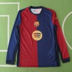 2425 season FC Barcelona / Barça home Long sleeved Player version