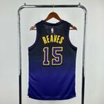 NBA L.A. Lakers 15#reaves - Imagem 7