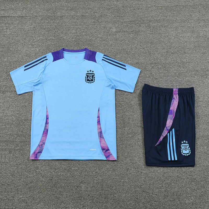 ca3638b608-1 2425 Argentina Training clothes suit Short sleeve Fan version - Imagen 1