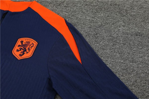 2425 Netherlands navy blue Training suit set Player version - Imagem 8
