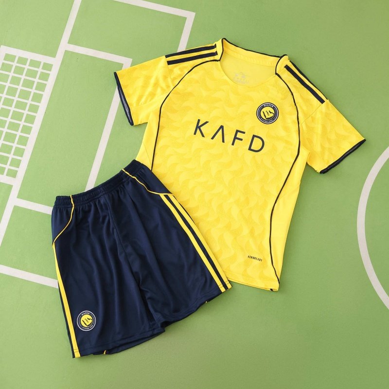 cdb4234379 2526 season Al-Nassr FC home Kids kit – Image 1