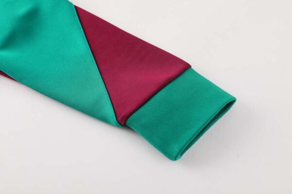 2425 Paris Saint-Germain F.C. green Long zipper jacket set - Imagen 7