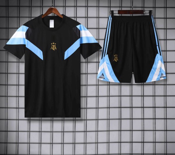 2526 season Argentina Training clothes suit Short sleeve Fan version - Imagen 11