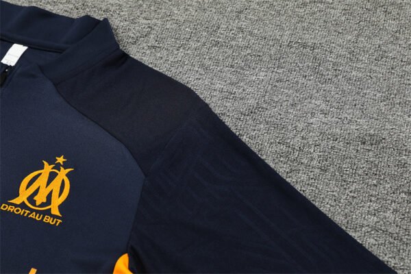 2425 Olympique de Marseille navy blue Training suit set – Bild 2