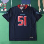 2425 Houston Texans dark blue 3th generation  51#ANDERDON JR