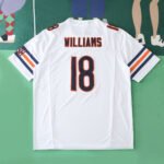 2425  Chicago Bears white 3th generation 18#WILLIAMS - Billede 2