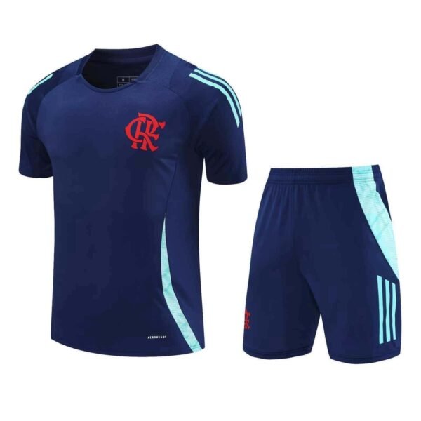 2526 season CR Flamengo Training clothes suit Short sleeve Fan version – Image 3