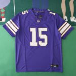 2425 Minnesota Vikings blue 3th generation 15#TURNER