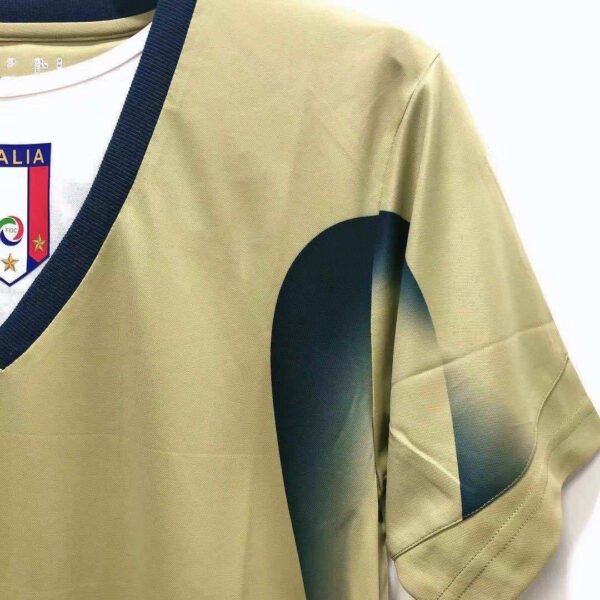 2006 season Italy Goalkeeper Gold retro Fan version - immagine 3