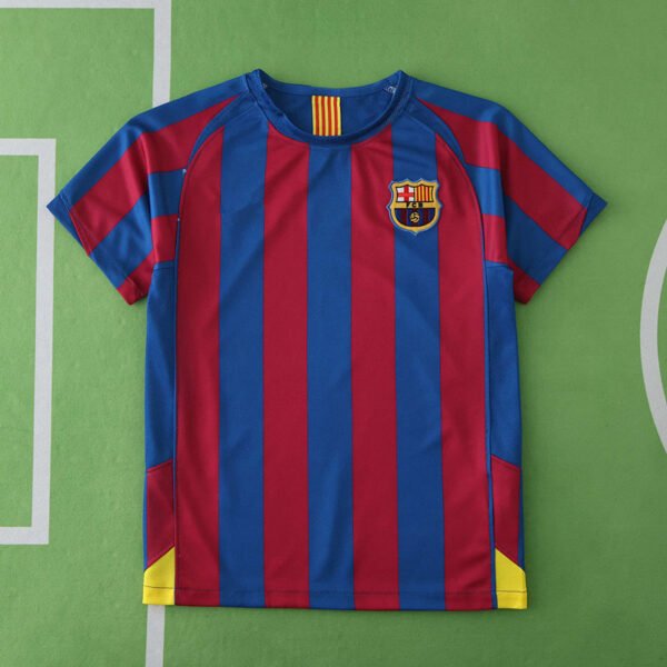 0506 FC Barcelona / Barça home retro Kids kit - immagine 2