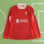2425 season Liverpool home Long sleeved Player version