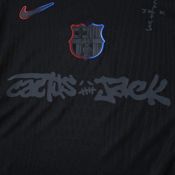 Limited Edition FC BARCELONA X TRAVIS SCOTT jersey. FC Barcelona 24/25 away Player version - immagine 2