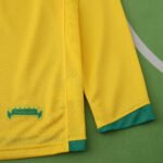 2006 season Brazil home Long sleeved retro Fan version - Billede 6