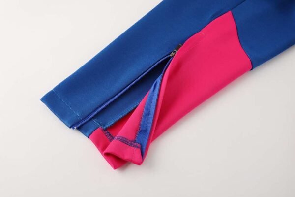 2425 A.C. Milan blue Long zipper jacket set – Image 7