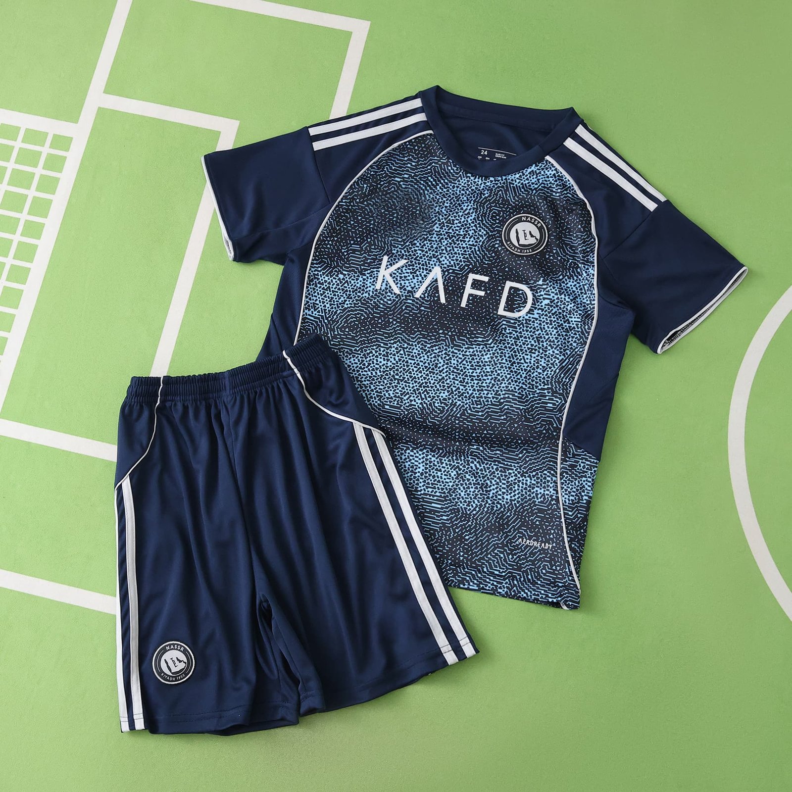 e6e49231c9 2526 season Al Nassr FC away Kids kit - Imagem 1