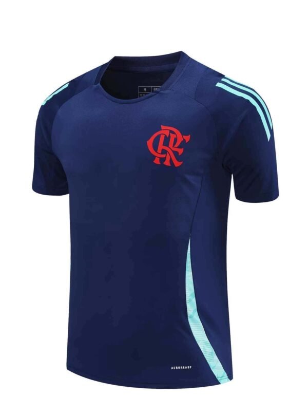 2526 season CR Flamengo Training clothes suit Short sleeve Fan version – Image 2
