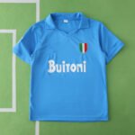 ⁦8788 S.S.C. Napoli home retro Kids kit⁩ - الصورة ⁦4⁩