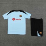 2425 FC Barcelona / Barça Training clothes suit Short sleeve Fan version