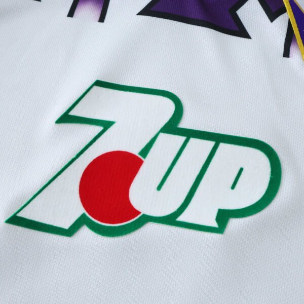 ⁦9293 ACF Fiorentina away retro Kids kit⁩ - الصورة ⁦5⁩