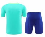2425 Brazil Training clothes suit Short sleeve Fan version – Image 7