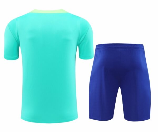 2425 Brazil Training clothes suit Short sleeve Fan version – Image 7