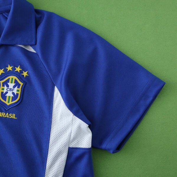 2002 Brazil away retro Kids kit - Billede 5