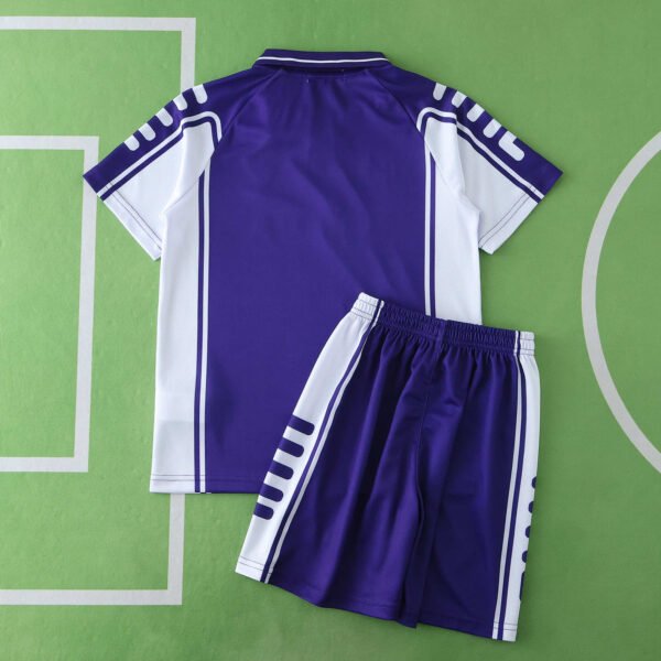 9900 ACF Fiorentina home retro Kids kit - Afbeelding 11