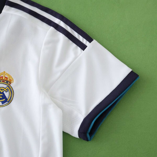 1213 Real Madrid home retro Kids kit – Image 5