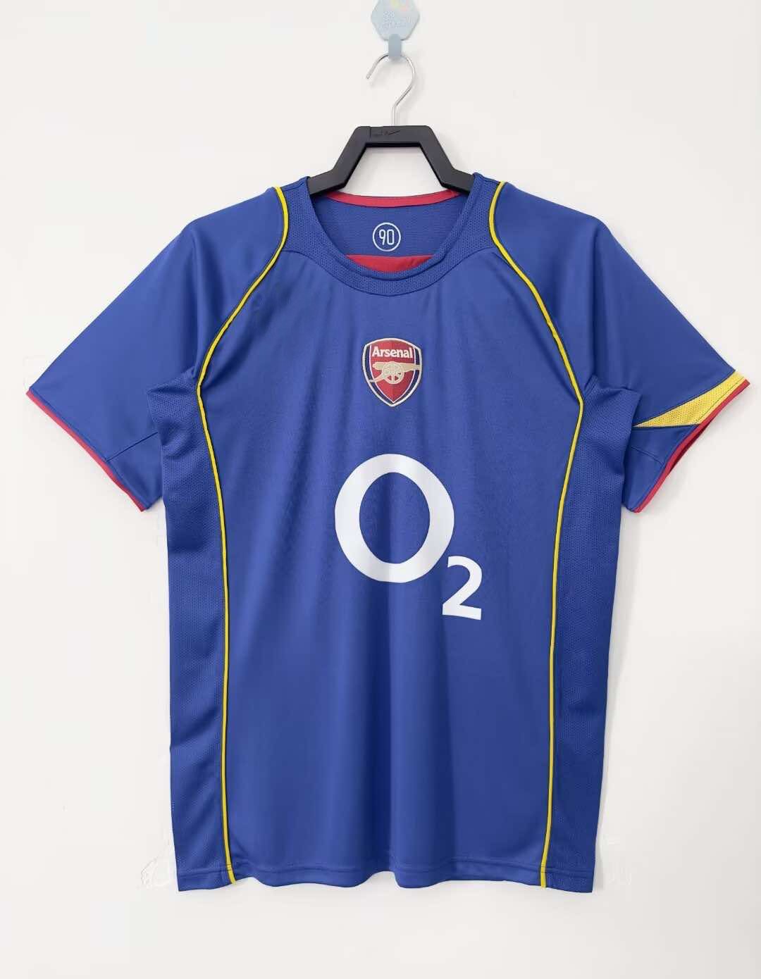 fa014e823d 0405 season Arsenal away retro Fan version - Imagem 1