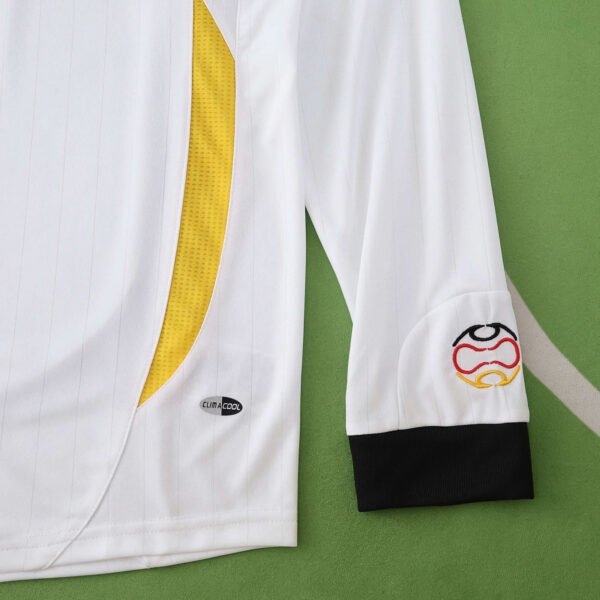 2006 season Germany home Long sleeved retro Fan version - Imagem 7