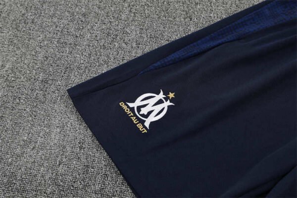 2526 season Olympique de Marseille Training clothes suit Short sleeve Fan version - Imagem 8
