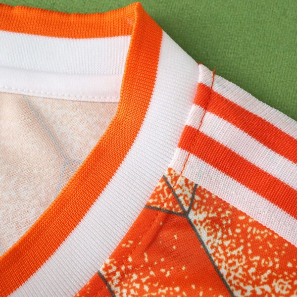1988 season the Netherlands home retro Fan version - Imagem 9