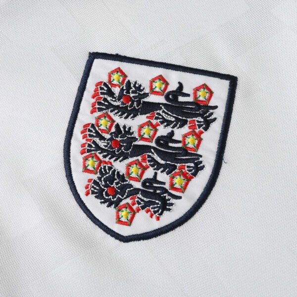 1990 season England home retro Fan version - Imagem 3
