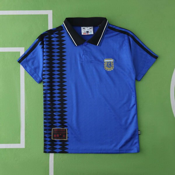 ⁦1994 Argentina away retro Kids kit⁩ - الصورة ⁦2⁩